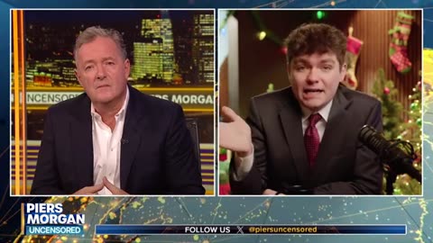 “Piers, Morgan! The Wildest Piers Morgan vs. Nick Fuentes Moment Yet”