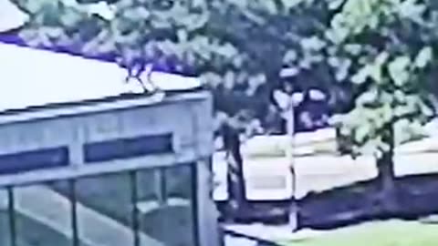 Officials release new video showing Charlie Kirk shooting suspect fleeing scene
