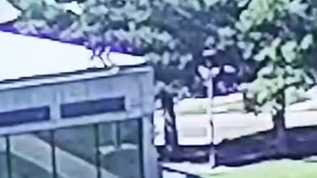 Officials release new video showing Charlie Kirk shooting suspect fleeing scene