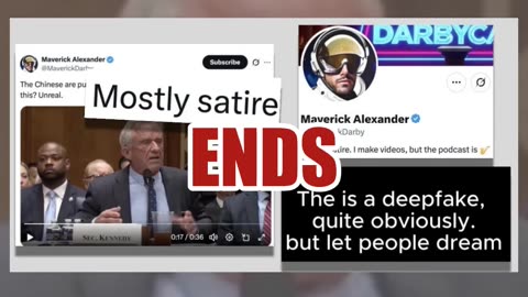 Fact Check: AI Video Does NOT Authentically Show RFK, Jr. Saying China adds 'Gay Chemicals' To Vapes