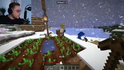 Hardcore Minecraft: One Hit Hurts Us Both!