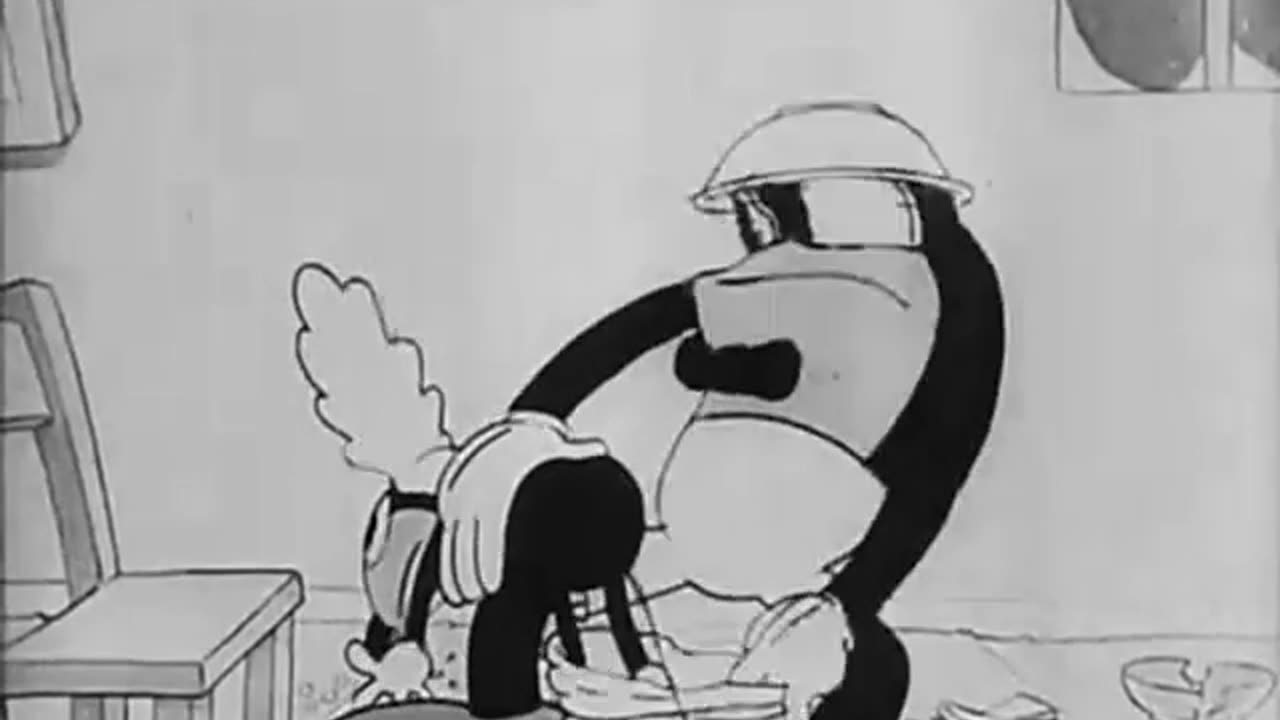 Flip the Frog M/m spanking