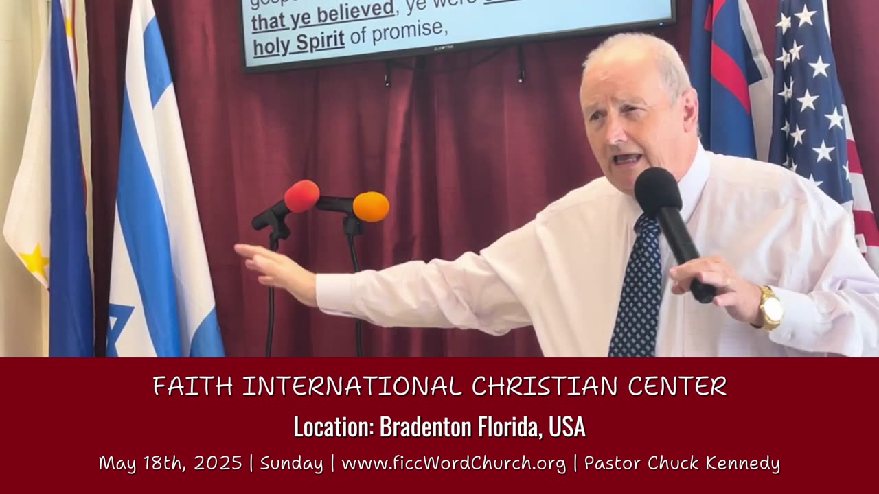 May 18, 2025 Sun Message: YOU NEED THE HOLY GHOST - By Pastor Chuck Kennedy