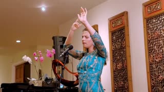 The mesmerizing voice of Ekaterina Shelehova, in her experimental singing sessions.