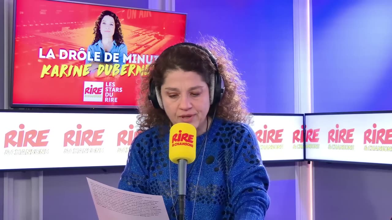 Karine Dubernet parle russe !