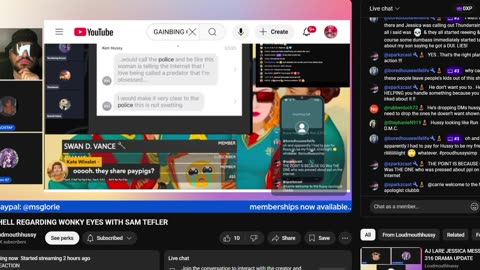 LoudMouthHussy Aug 17, 2025 | Sam Telfer Panels (with chat)