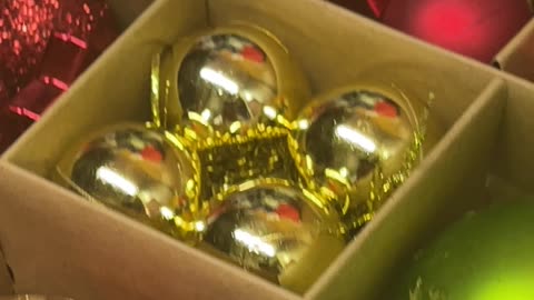 44 Pieces Christmas Balls Ornaments