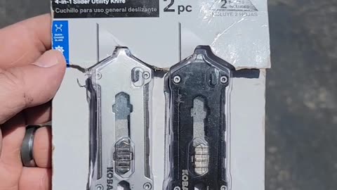 Kobalt SLIDER UTILITY KNIFE 2 Pack
