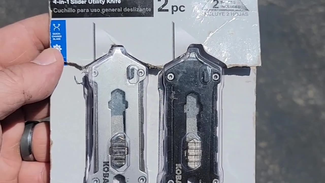 Kobalt SLIDER UTILITY KNIFE 2 Pack