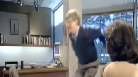 Bill Gates Jumps Over Chair