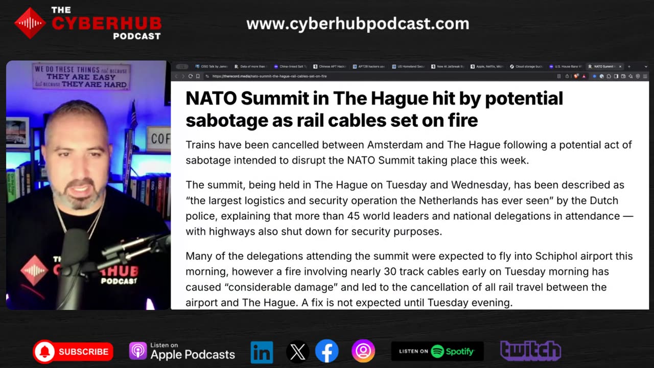 740K Patient Records STOLEN, Salt Typhoon DESTROYS Canadian Telecom, NATO Summit SABOTAGED