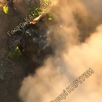 Russian Soldier Signs the Cross and Takes the Loss