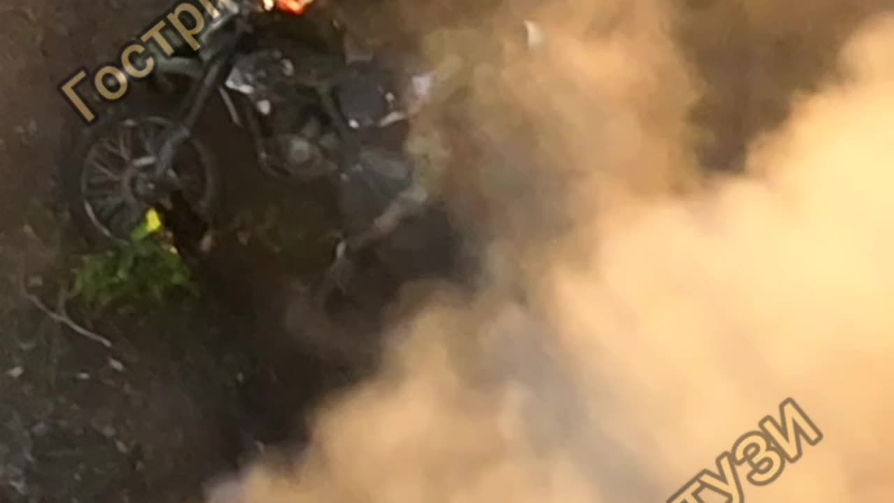 Russian Soldier Signs the Cross and Takes the Loss