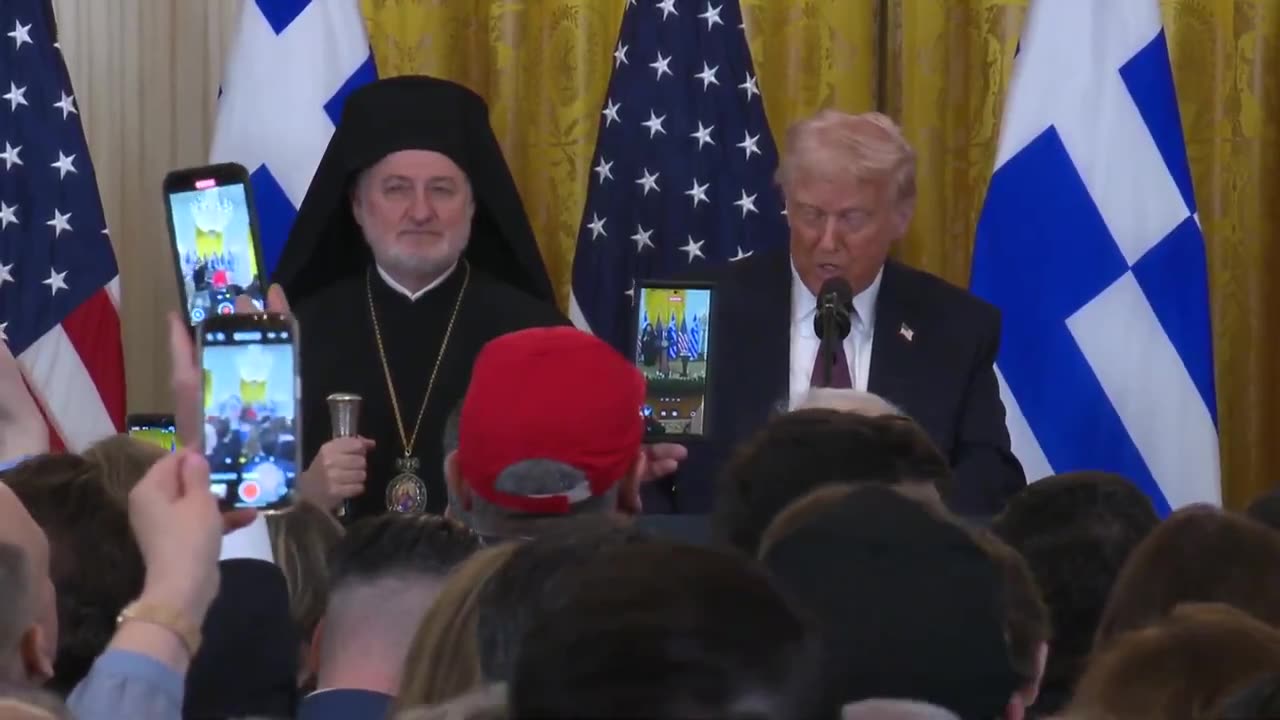 🚨🔥President Trump: "The bond between the United States and modern Greek nation...