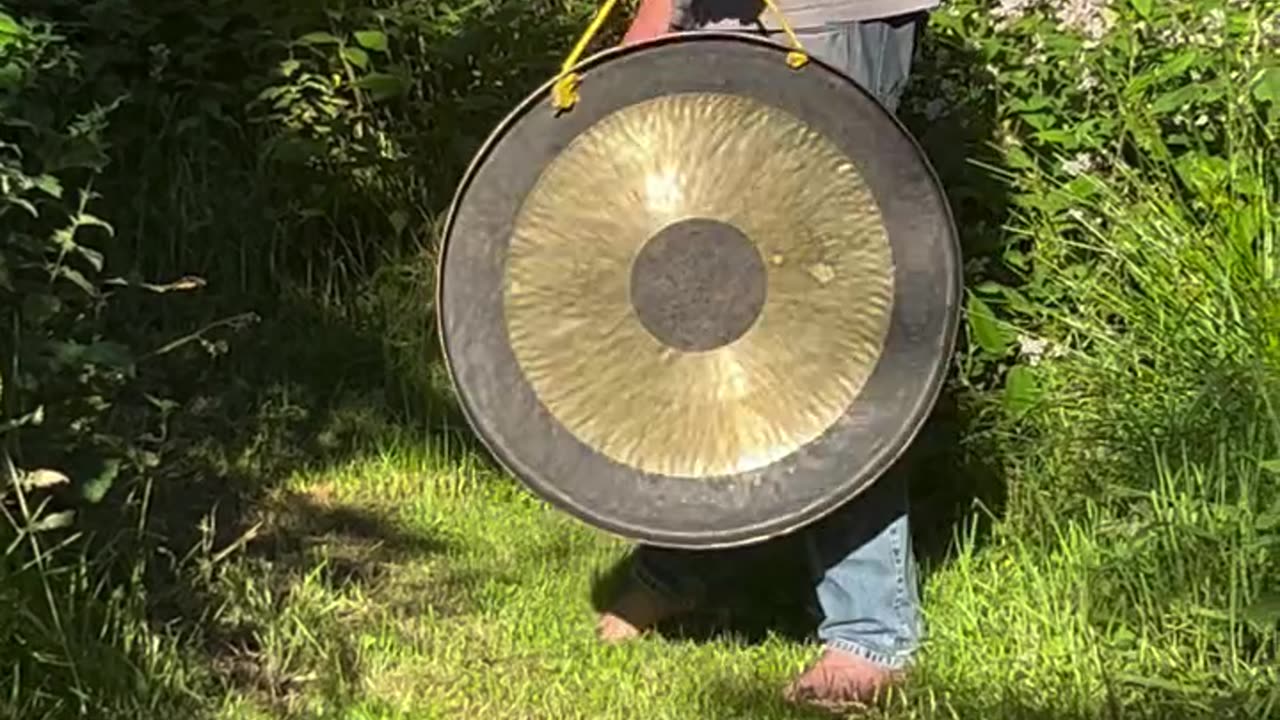 26” Bronze Gong & Sunshine