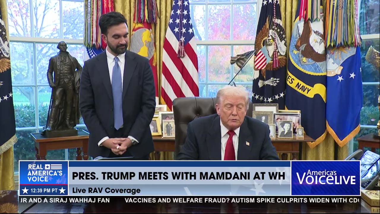 POTUS TALKS MEETING WITH MAMDANI