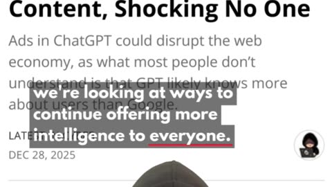 [2025-12-28] ChatGPT's ads will prioritize sponsored content, shocking no one