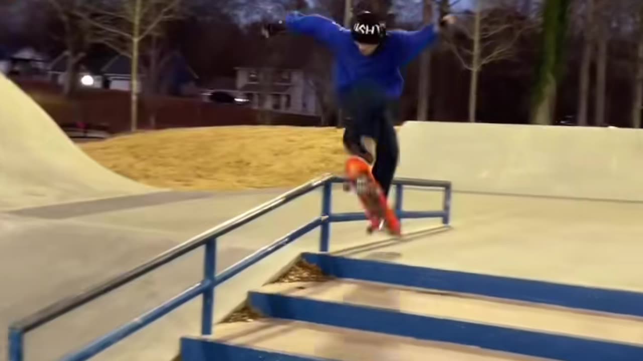 🔥🛹 The Craziest Crooked Grind Ever! Wait For It... | SkateNation