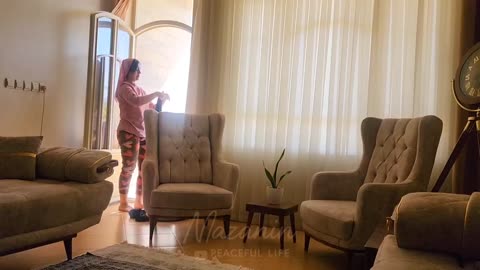 Peaceful Autumn Morning 🍁 ｜ Slow Living & Cleaning My Cozy Kitchen