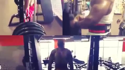 220KG Shoulder Destroying Traps & Rope Biceps Attack Ultimate Shoulder Day