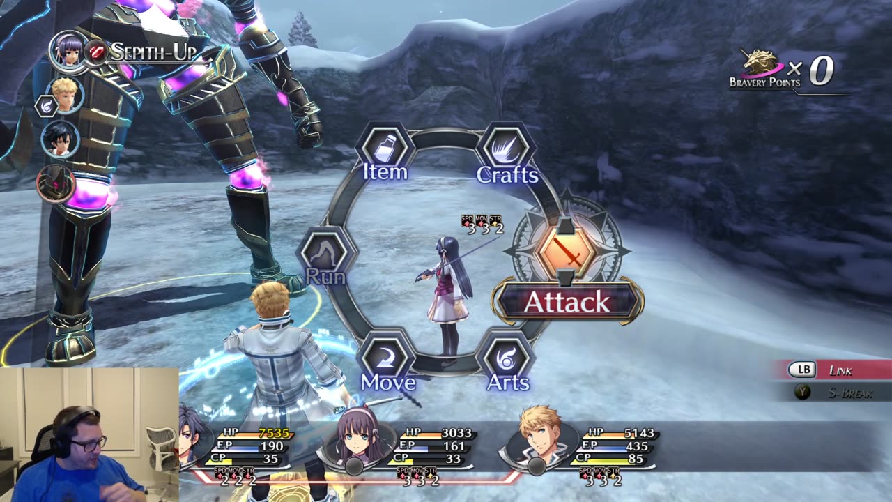 Biggles Plays: Trails Of Cold Steel 2: Blind Playthrough Part 1