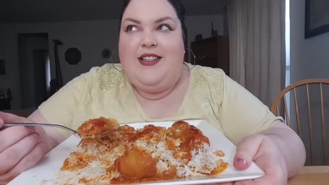 FB_2017_12_09_Peanut Stew and Rice Mukbang Eating Show and Storytime