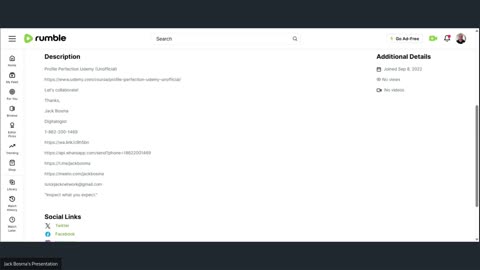 Profile Perfection Udemy (Unofficial)