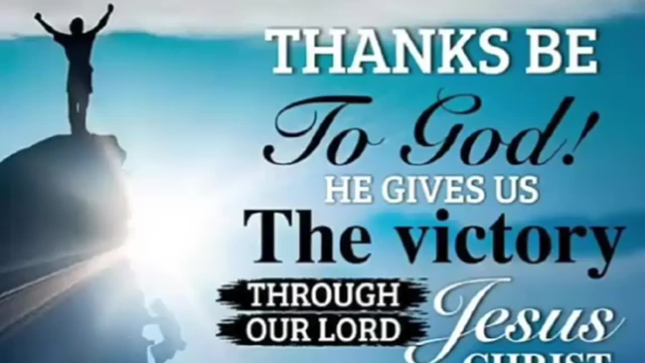 1 CORINTHIANS 15:57❤️🔥