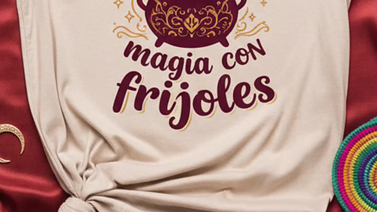 No soy chef, pero con frijoles hago magia que conquista corazones #frijoles #camiseta