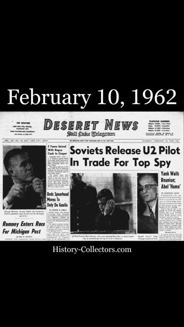 February 10, 1962: Cold War Exchange