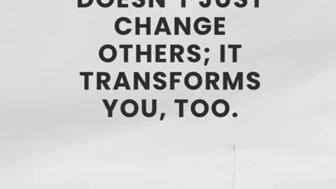 What if kindness doesn’t just change others—but transforms you too?