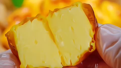 🍮 3-Ingredient Moobites Recipe | Air-Fried, No Oven! | #EasyDessert #Shorts