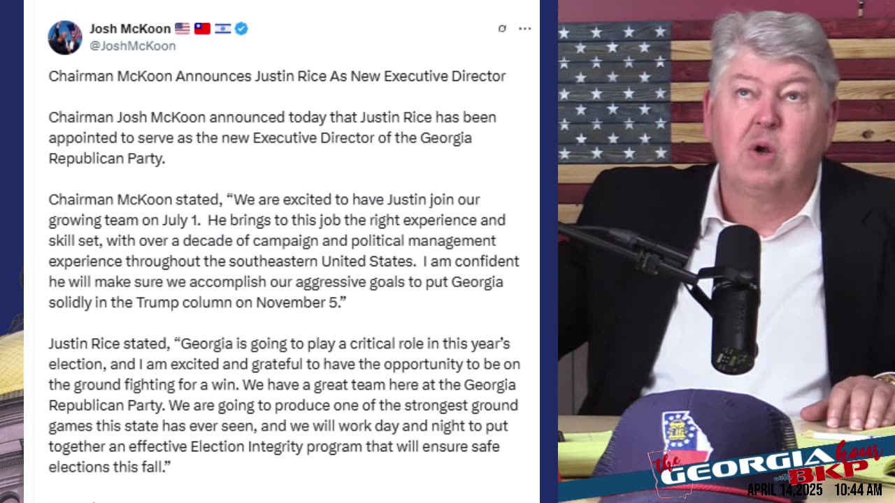 The Georgia Hour - REPLAY - April 14, 2025