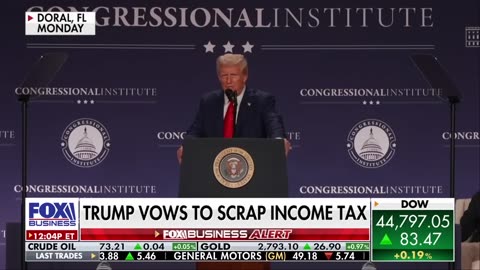 Pres Trump vows to scrap income tax