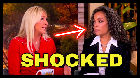 Sunny Hostin "STUMPED" By MTG On "The View"