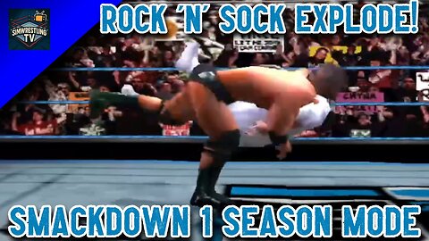 Rock 'n' Sock Clash for the Title | WWF SmackDown! May 2000 | SmackDown 1 PS1 Simulation