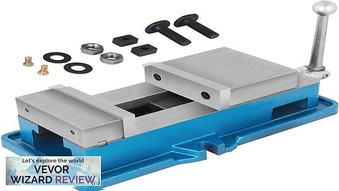 VEVOR 4 Inch ACCU Lock Down Vise Precision Milling Vise 4 Inch Review