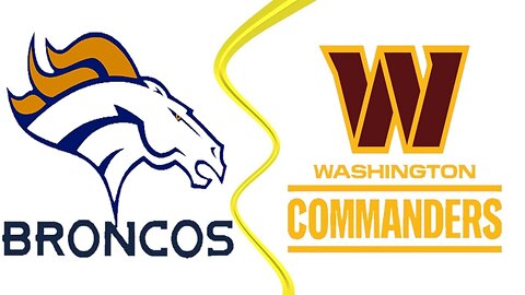 Denver Broncos vs Wasington Commanders NFL Game Live