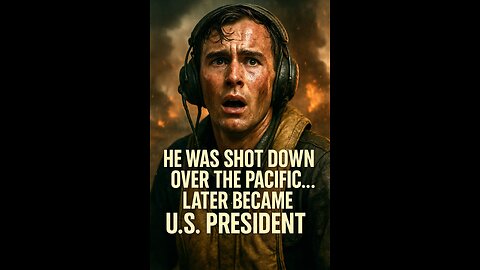 He Was Shot Down Over the Pacific… Later Became U.S. President