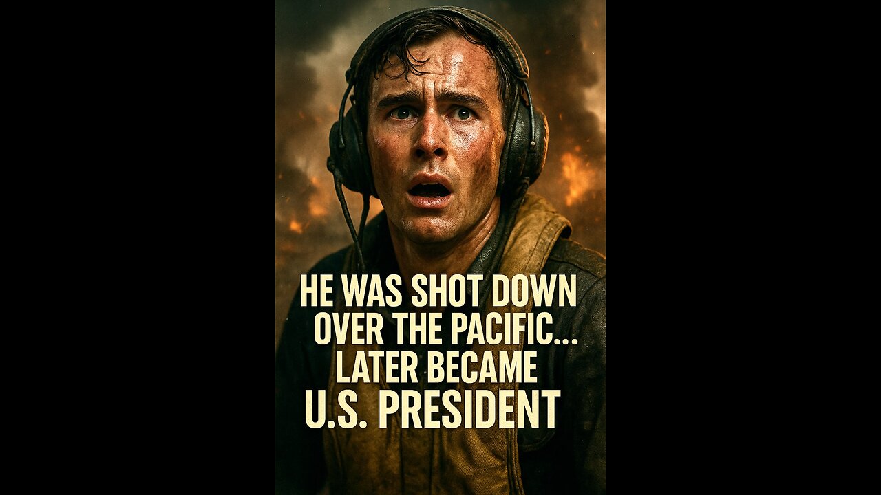 He Was Shot Down Over the Pacific… Later Became U.S. President