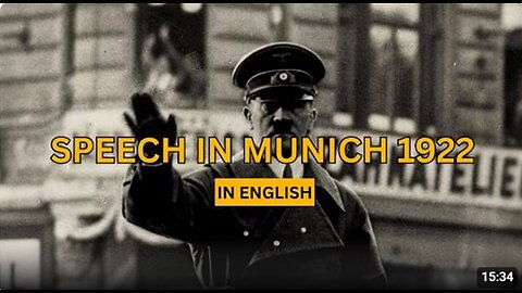 Hitler's 1922 Speech on the Jewish Question | Full Translation
