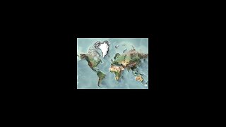 Topographic World Map