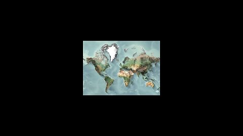 Topographic World Map