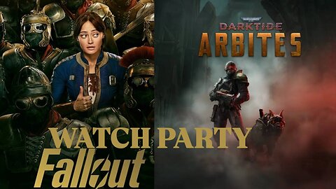 MINI-PAINT & Fallout s2 e6 & Darktide with Buds