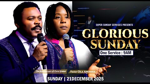 Glorious Sunday at SR Ecclesia | Experience the manifest presence of Yahweh as you connect.