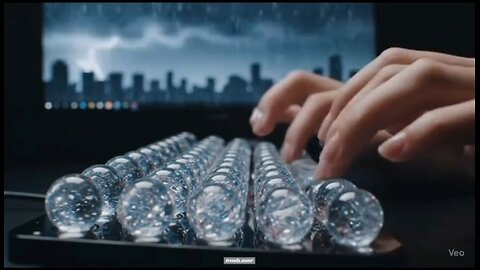KEYBOARD RELAX ASMR with crazy background