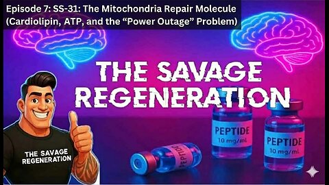 Mitochondria: The Secret to Ultimate Energy | SS 31 Breakdown