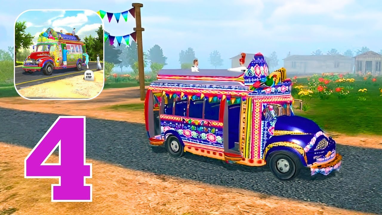 Pak Bus Simulator: Bus Game - Wedding Events | Gameplay Walkthrough | Part 4 (Android)