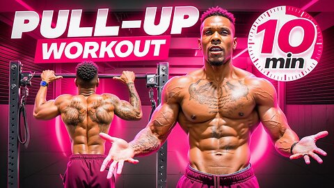 "10 Minute Pull-Up Workout For Beginners (Easy Progression)✅