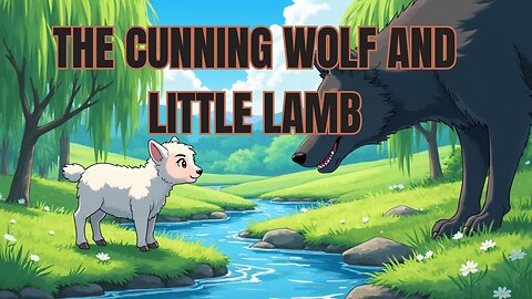 The Lamb And Wolf | The Cunning Wolf And Little Lamb 🐺🐑